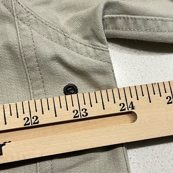 Magellan Men’s Medium Tan Button Down Men’s Pocket Shirt‎ - Picture 10 of 14